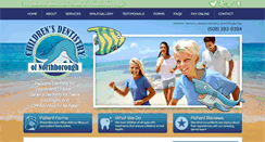 Desktop Screenshot of mychildrensdentist.com